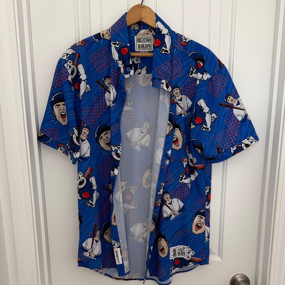 Men's Blue Graphic Shirt Pete Alonso Mets